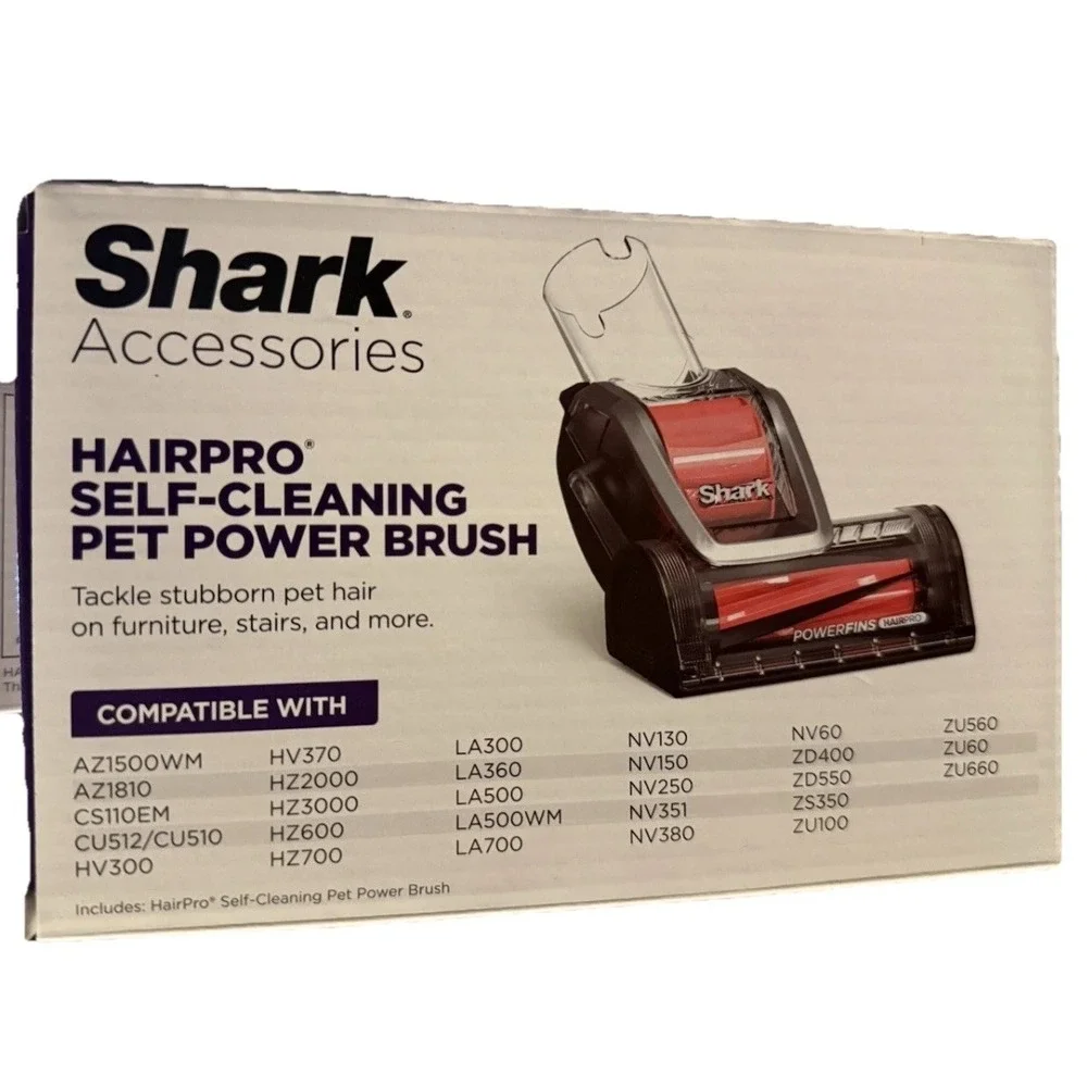 Shark HairPro Self-Cleaning Pet Power Brush Vacuum Cleaner‎ Attachment